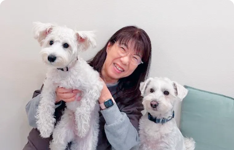 Store Manager / Dog Trainer：Yumi